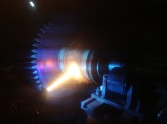 行星齒輪軸承擋磨損修復