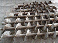 送料螺旋噴涂耐磨涂層