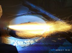 減速機箱體軸承孔磨損噴涂修復